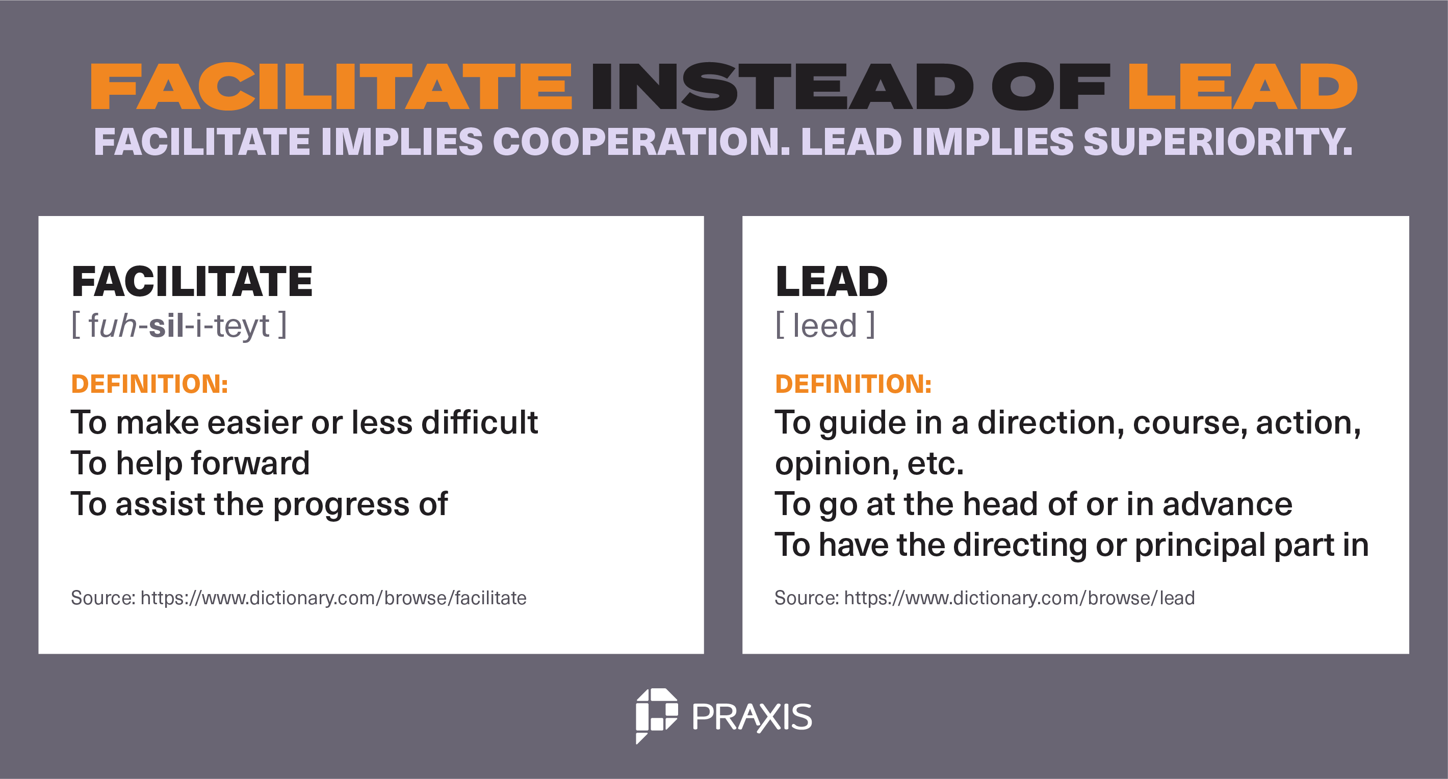 Facilitate the Conversation