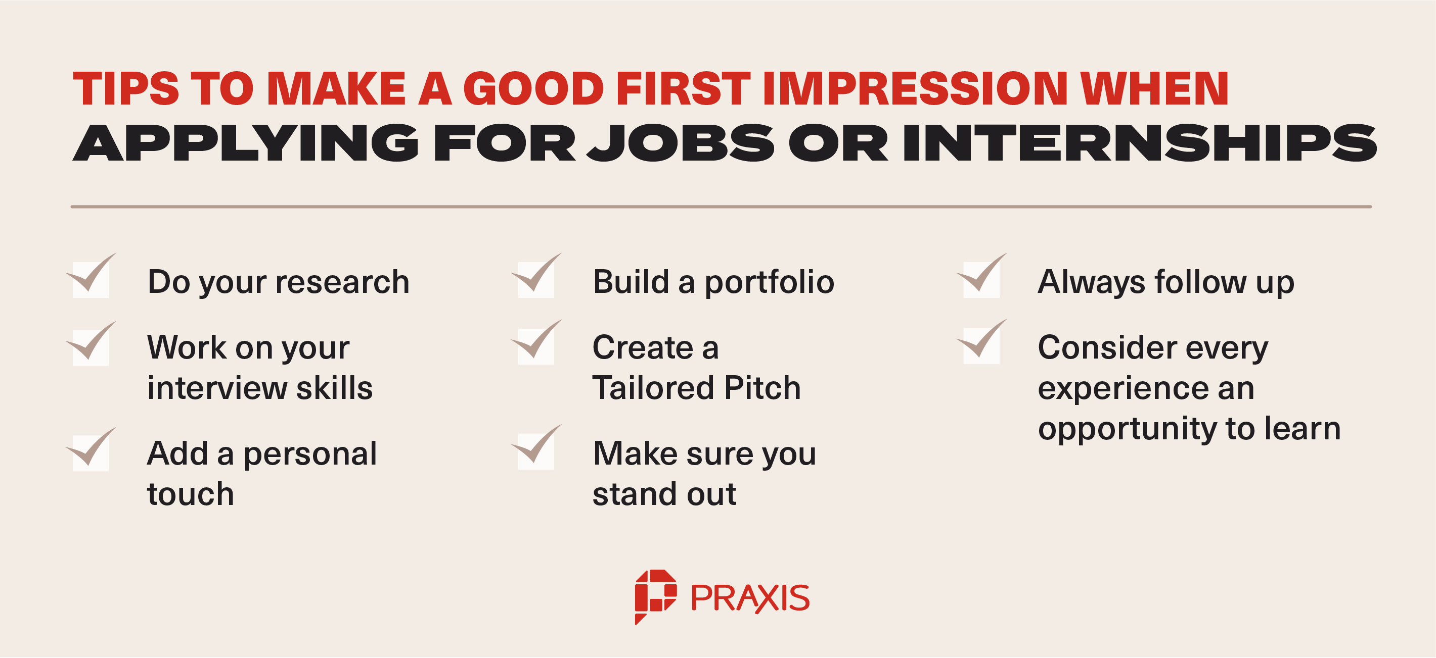 How to Make a Good First Impression