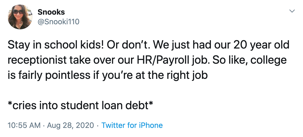 College Doesn’t Prepare You for Work